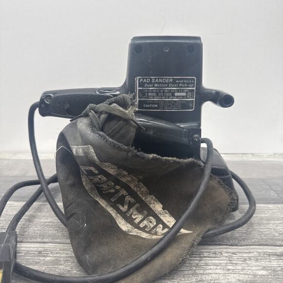 Craftsman 315-11650 Dual Action Pad Sander Dust Pickup (b303) - Picture 3 of 8